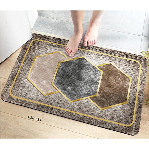 Коврик противоскользящий для ванной ZALEL 45х75 GZN-034