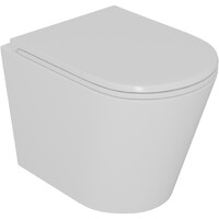 Унитаз подвесной безободковый D&K Venice DT1026516, 515*355*365мм, сиденье микролифт, белый,   смыв "Торнадо"