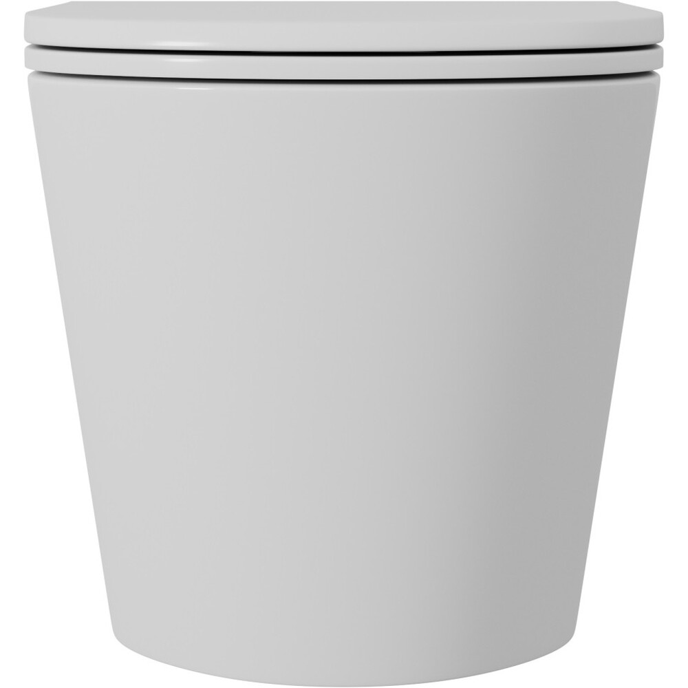 Унитаз подвесной безободковый D&K Venice DT1026516, 515*355*365мм, сиденье микролифт, белый,   смыв "Торнадо"