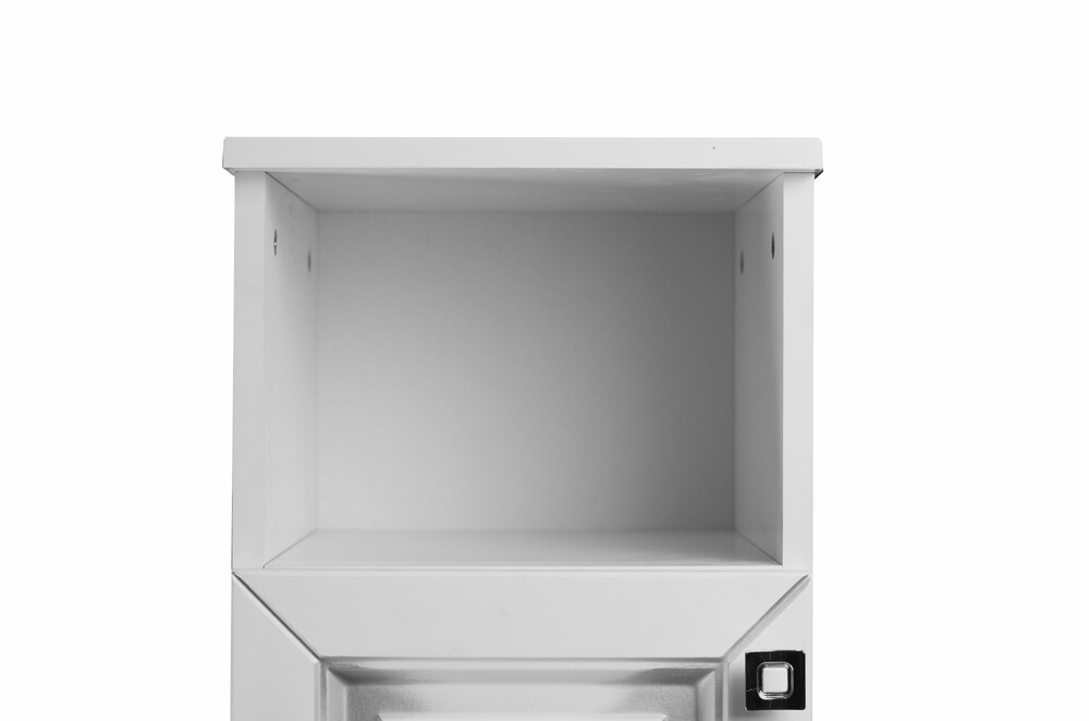 Пенал SANTREK HOME "Винтаж" (Белый с патиной) 1 дверь с НИШЕЙ Левый 300х1150х300