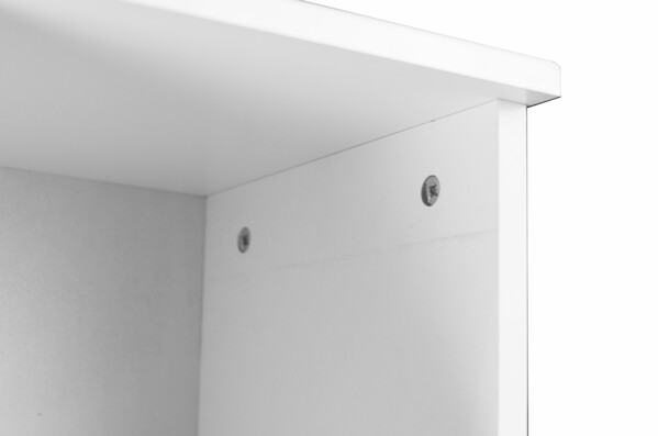 Пенал SANTREK HOME "Виола" (Белый глянец) 1 дверь с НИШЕЙ Правый 300х1150х300