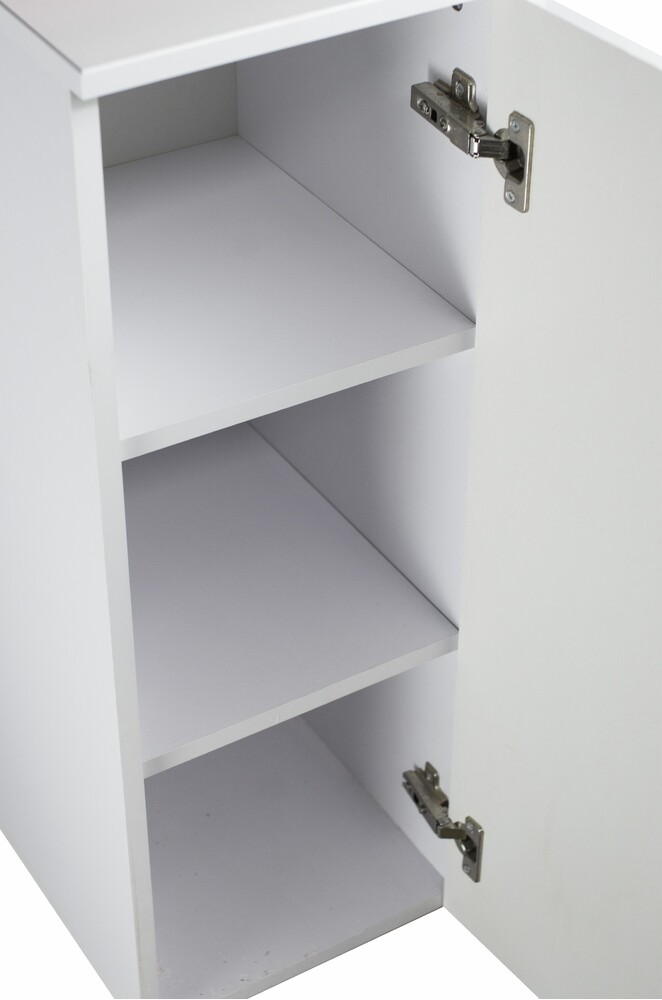 Тумба SANTREK HOME "Виола" (Белый глянец) 1 дверь Правый 300х836х350