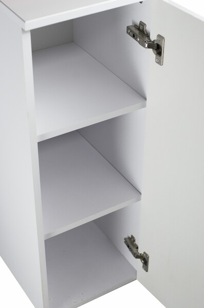 Тумба SANTREK HOME "Виола" (Белый глянец) 1 дверь Правый 300х836х350