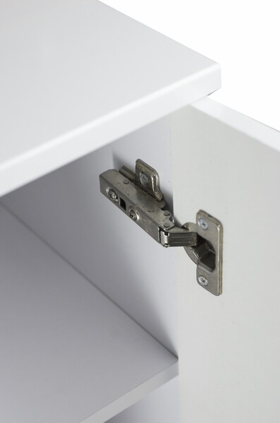 Тумба SANTREK HOME "Виола" (Белый глянец) 1 дверь Правый 300х836х350