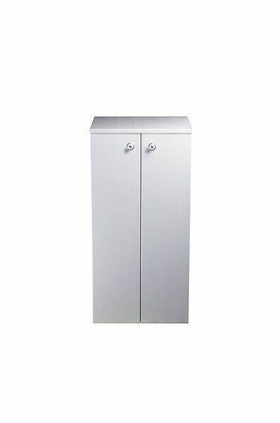 Тумба SANTREK HOME "Виола" (Белый глянец) 2 двери 400х836х350