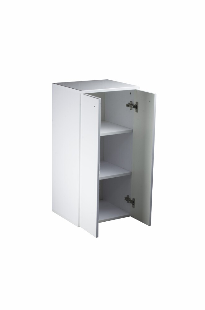 Тумба SANTREK HOME "Виола" (Белый глянец) 2 двери 400х836х350