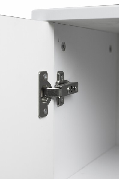 Тумба SANTREK HOME "Виола" (Белый глянец) 2 двери 400х836х350