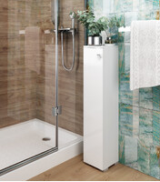 Пенал SANTREK HOME "Виола" (Белый глянец) 1 дверь Левый 200х950х190