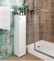 Пенал SANTREK HOME "Виола" (Белый глянец) 1 дверь Правый 200х950х190