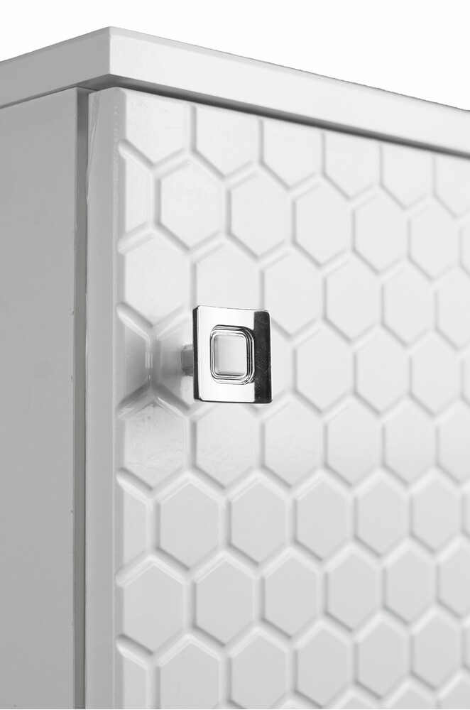 Пенал SANTREK HOME "Гранд" (Белый ясень софт) 1 дверь Правый 200х950х190