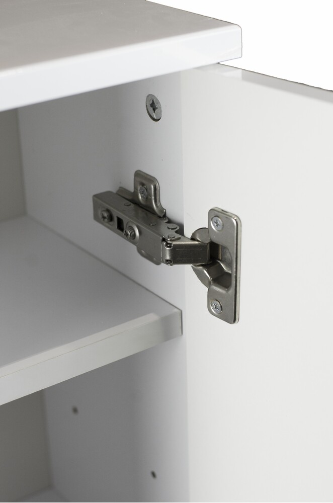 Пенал SANTREK HOME "Гранд" (Белый ясень софт) 1 дверь Правый 200х950х190