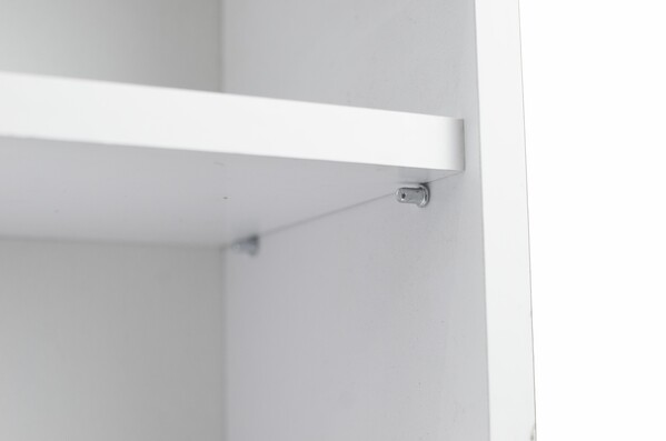 Пенал SANTREK HOME "Гранд" (Белый глянец) 1 дверь 2 НИШИ Левый 200х950х190