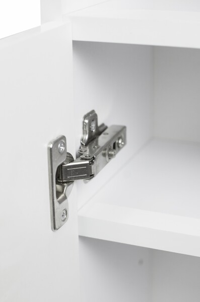 Пенал SANTREK HOME "Гранд" (Белый глянец) 1 дверь 2 НИШИ Левый 200х950х190