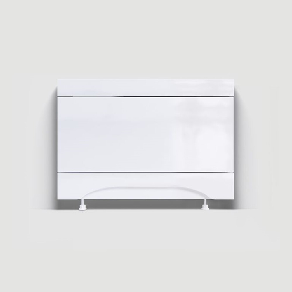 Экран под ванну МДФ торцевой 0,70 Crystal Белый Alavann 