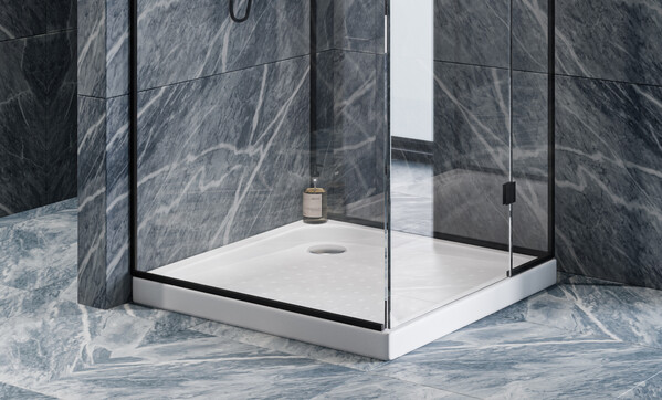 Поддон душевой керамический квадрат 900*900*45 мм г.Киров