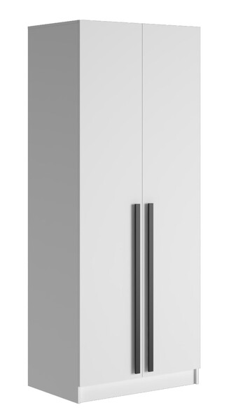 Шкаф Бостон 800*2200*500 (Белый) 2622