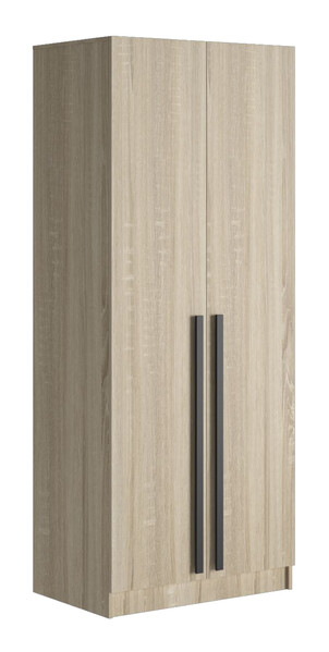 Шкаф Бостон Бельевой 800*2200*500 (Сонома) (3 места) 2627