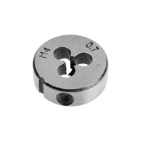 Плашка метрическая ТУНДРА, М4 х 0.7 мм 2705925