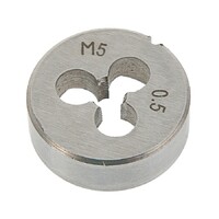 Плашка метрическая ТУНДРА, М5 х 0.5 мм 2705926