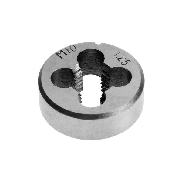 Плашка метрическая ТУНДРА, М10 х 1.25 мм 2705933