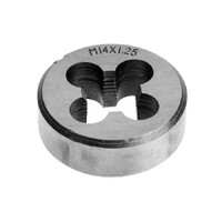 Плашка метрическая ТУНДРА, М14 х 1.25 мм 2705937