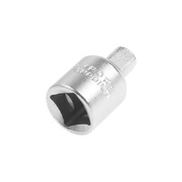 Переходник для воротка ТУНДРА, с 3/8" на 1/4", CrV  9277916