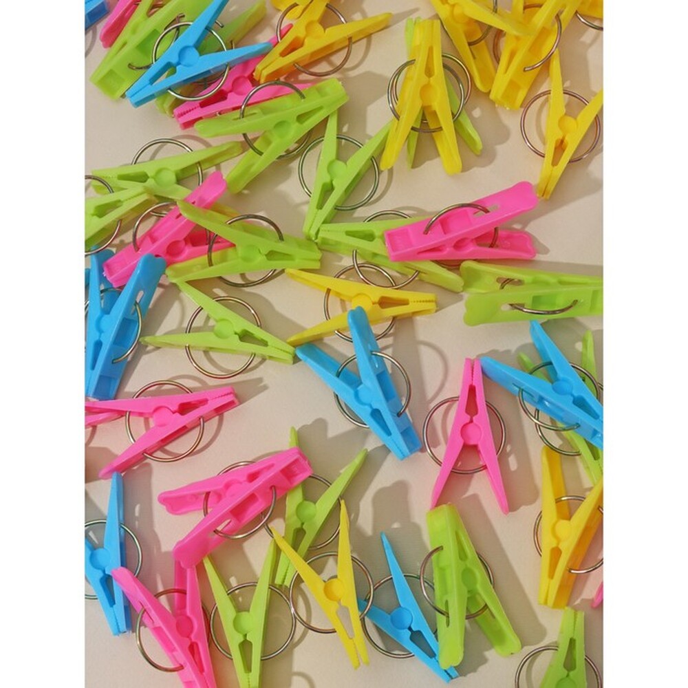 Прищепки бельевые Доляна, 50 шт, цвет МИКС 3954590