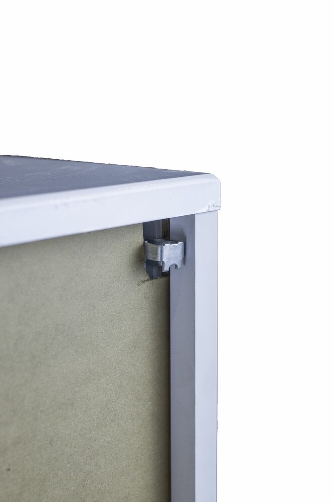 Шкаф подвесной Горизонтальный SANTREK HOME "Виола" (Белый глянец) 1 дверь 500х200х190