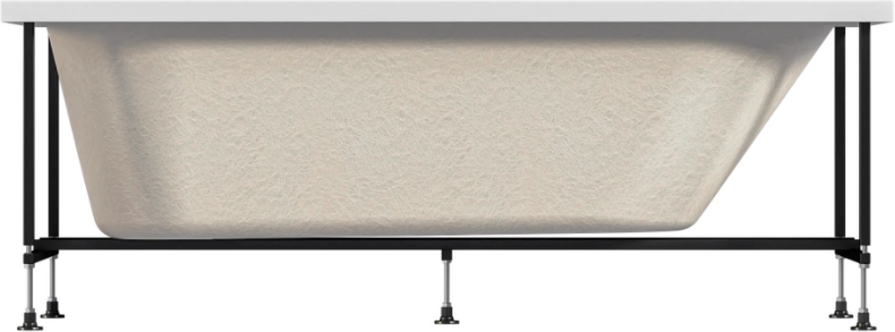 Ванна акрил BAS "ОРИОН-PRO" 170х75 BAS PROfessional 100% литьевой акрил в компл. с каркасом (без фолдона) БЕЗ АВТОСЛИВА