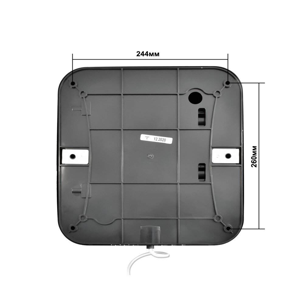 Электросушитель для рук Puff-8885 NEW (1,8 кВт) НЕРЖ. СТАЛЬ, ЧЕРНЫЙ