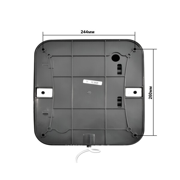 Электросушитель для рук Puff-8885 NEW (1,8 кВт) НЕРЖ. СТАЛЬ, ЧЕРНЫЙ