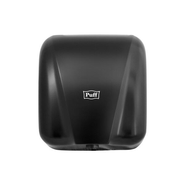Электросушитель для рук Puff-8885 NEW (1,8 кВт) НЕРЖ. СТАЛЬ, ЧЕРНЫЙ