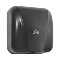 Электросушитель для рук Puff-8885 NEW (1,8 кВт) НЕРЖ. СТАЛЬ, ЧЕРНЫЙ