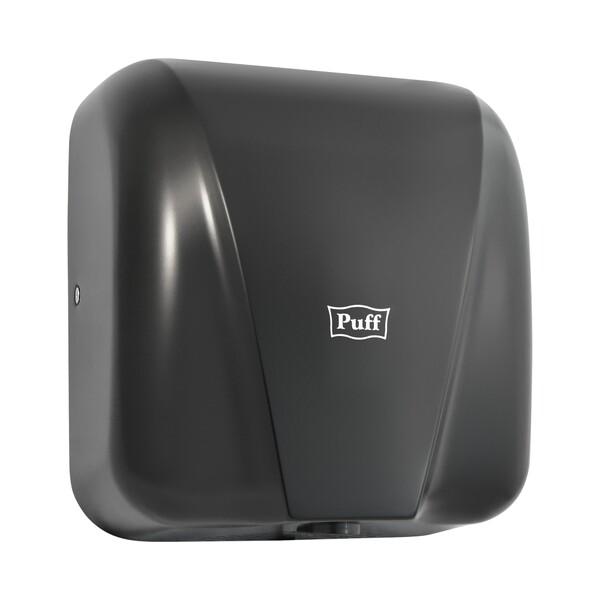 Электросушитель для рук Puff-8885 NEW (1,8 кВт) НЕРЖ. СТАЛЬ, ЧЕРНЫЙ