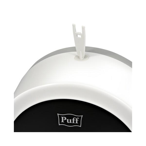 Диспенсер для туалетной бумаги Puff-7135BL пластик, ЧЕРНЫЙ, втулка не менее 45мм, диаметр рулона 24см  