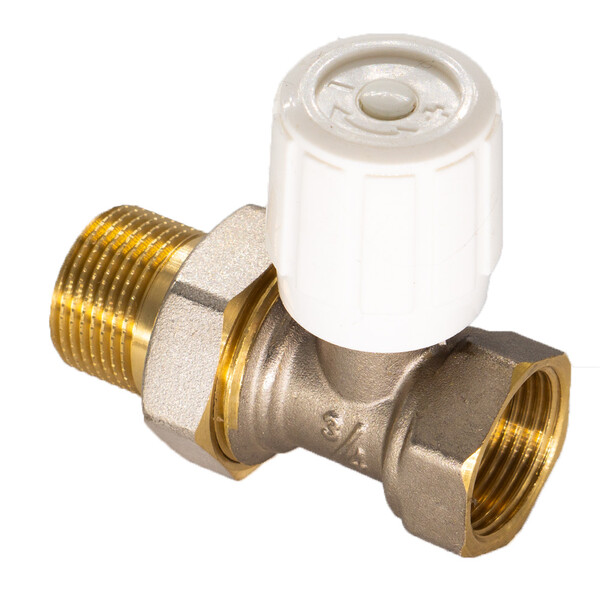 Регулирующий клапан для радиатора ручной ПРЯМОЙ 3/4" СТМ ТЕРМО 