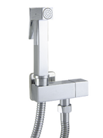 Смеситель МОНО с гигиенической лейкой SANTREK AQUA-1055 "PRESTIGE" (SAP-1055) шар d-25 встраиваемый, хром