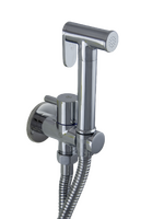 Смеситель МОНО с гигиенической лейкой SANTREK AQUA-1056 "PRESTIGE" (SAP-1056) шар d-25 встраиваемый, хром