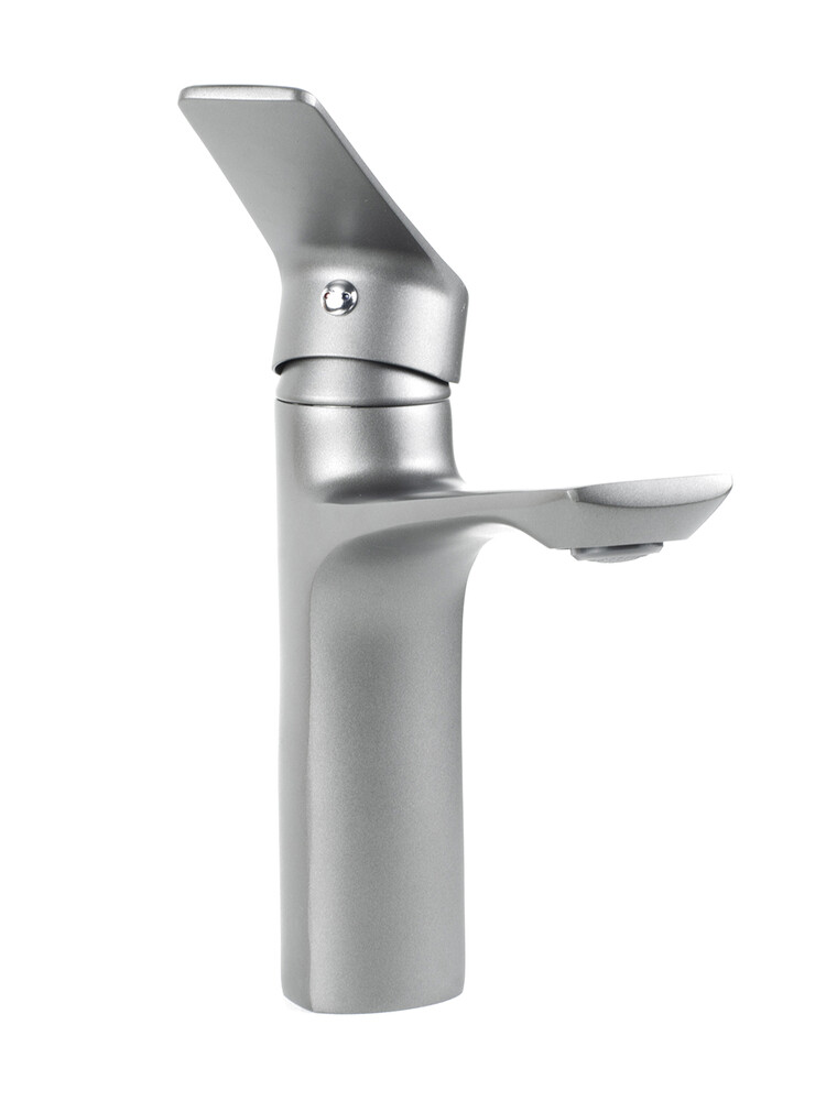 Смеситель Тюльпан SANTREK AQUA-1045 "PRESTIGE" (SAP-1045) шар. d-35 (оруж сталь)
