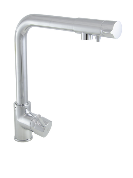 Смеситель Кухня SANTREK AQUA-1036 "PRESTIGE" (SAP-1036) шар. d-35 с подключением фильтра питевой воды (хром)