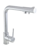 Смеситель Кухня SANTREK AQUA-1036 "PRESTIGE" (SAP-1036) шар. d-35 с подключением фильтра питевой воды (хром)