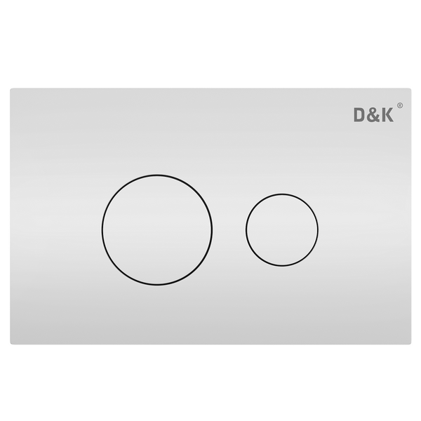 Клавиша смыва D&K Venice DB1029016, белый