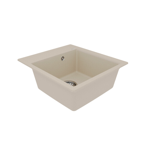 Мойка 9910008 HANKA 450 кухонная из кварцгранита, БЕЖЕВЫЙ 450*500 прямоугольная 1 чаша (крепеж, слив