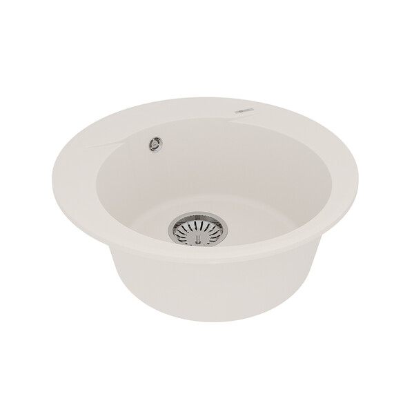 Мойка 9910004 SULA 500 кухонная из кварцгранита, ЖАСМИН круглая 1 чаша (крепеж, сливная арматура с п