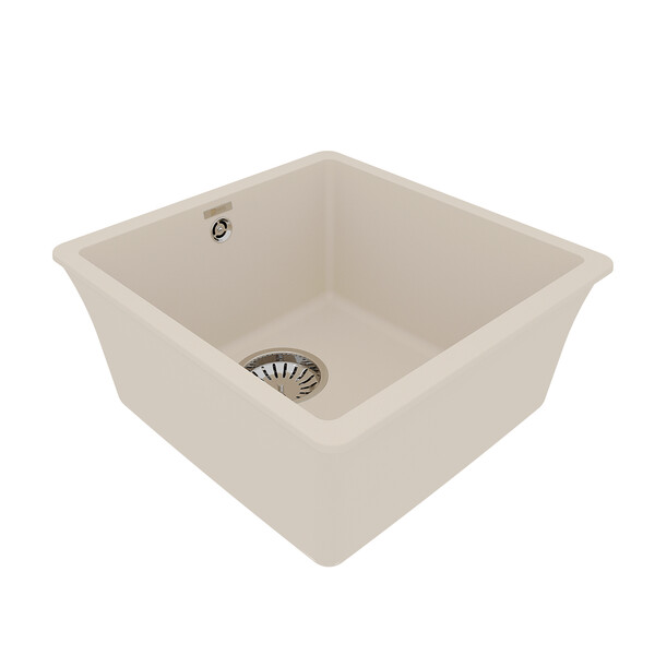 Мойка 9910066 SINARA 400-U кухонная подстольная из кварцгранита, ШАМПАНЬ 400*420 прямоугольная 1 чаш