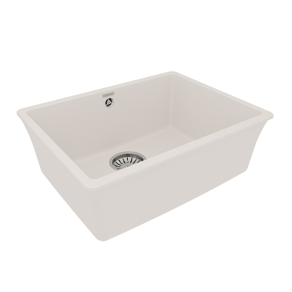 Мойка 9910076 SINARA 540-U кухонная подстольная из кварцгранита, ЖАСМИН 540*420 прямоугольная 1 чаша