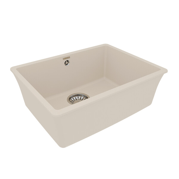 Мойка 9910078 SINARA 540-U кухонная подстольная из кварцгранита, ШАМПАНЬ 540*420 прямоугольная 1 чаша (крепеж, сливная арматура с переливом) LEMARK