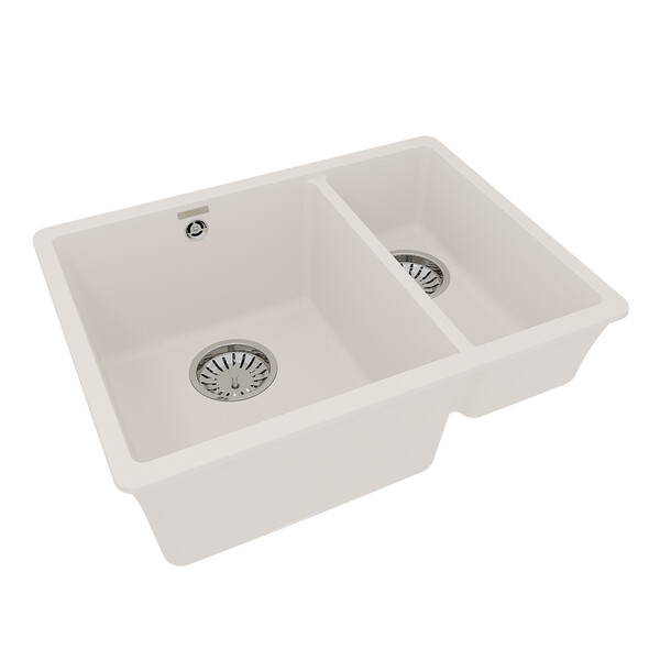 Мойка 9910082 SINARA 550.2-U кухонная подстольная из кварцгранита, ЖАСМИН 550*420 прямоугольная 1,5 