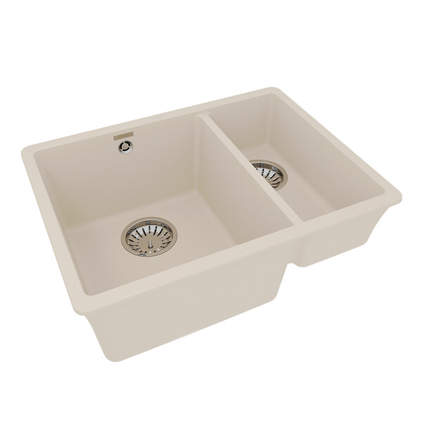 Мойка 9910084 SINARA 550.2-U кухонная подстольная из кварцгранита, ШАМПАНЬ 550*420 прямоугольная 1,5