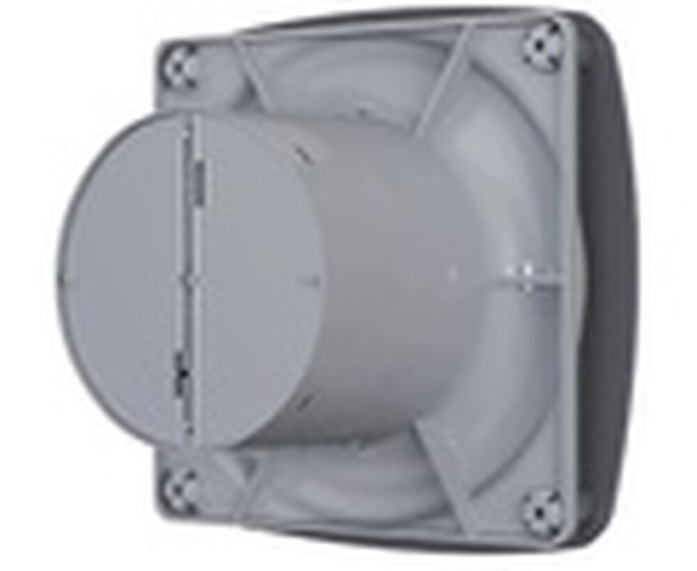 Вентилятор ERA DICITI D100 RIO 4C dark gray metal канальный осевой вытяжной с обратным клапаном декоративный (тёмно-серый) 
